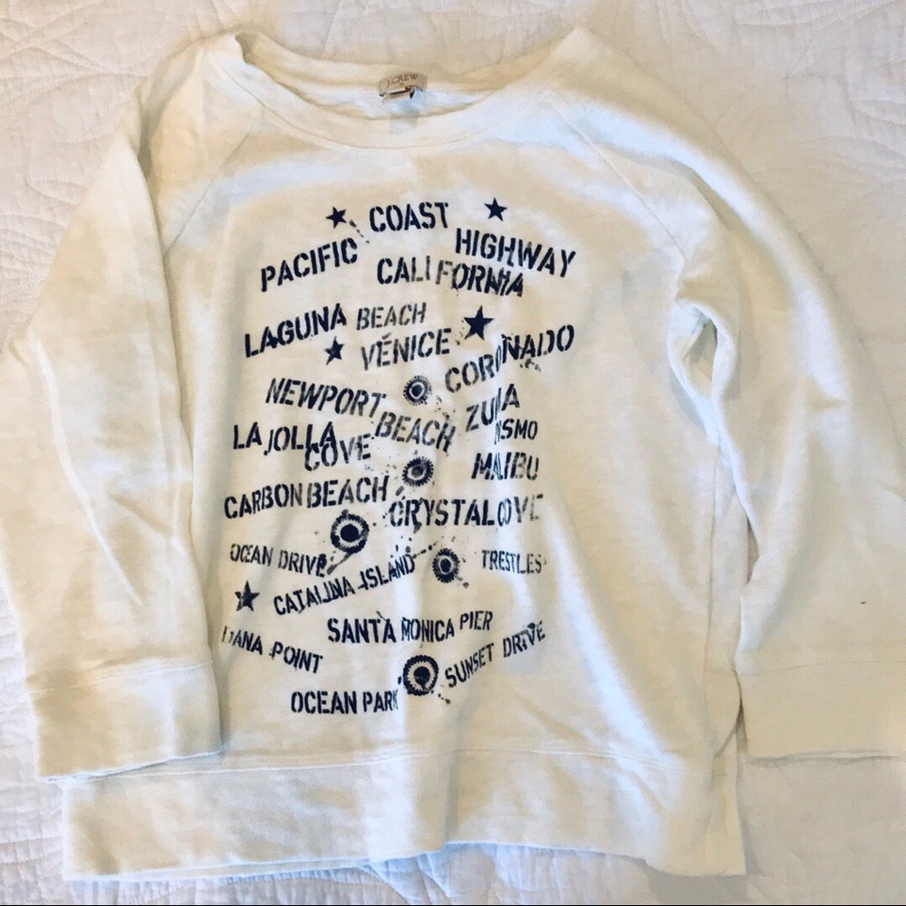 J.Crew California Sweater Top